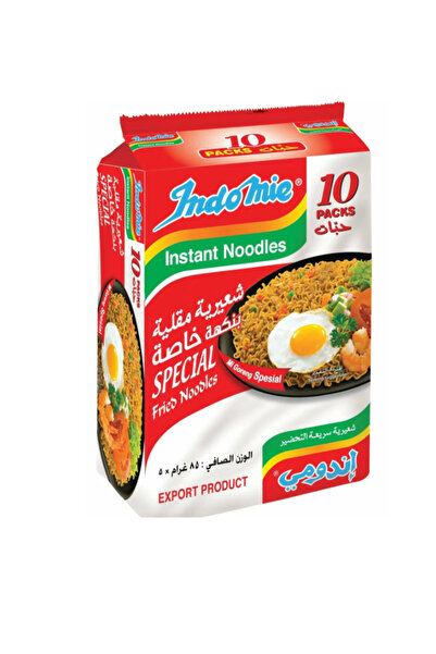 İndomie Special Instant Fried Noodles with Seasoning Powder and Sauce (10 x 8...