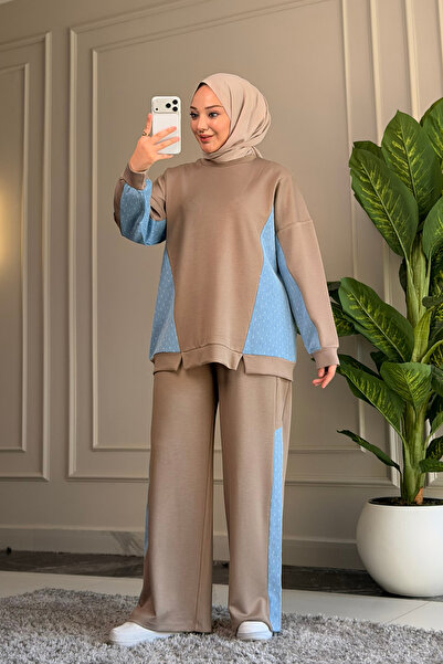 Suede Style 6102 - Set de îmbrăcăminte pentru femei, elegant, confortabil, di...