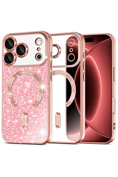 Techsuit Θήκη για iPhone 17 Pro Max/ iPhone 18 Pro Max, Πολυτελής με Γκλίτερ ...