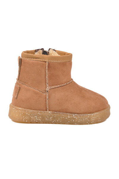 Arzen Cold Resistant Baby Slippers with Sheepskin Inside 1212 B