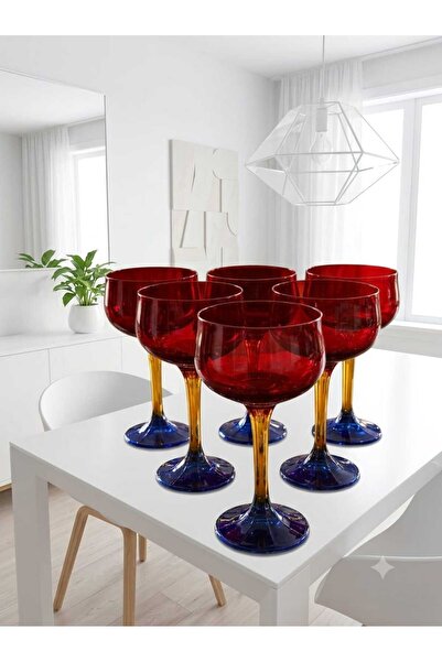 GenelTedarik Di̇ana Sorento Colorful Footed Cup