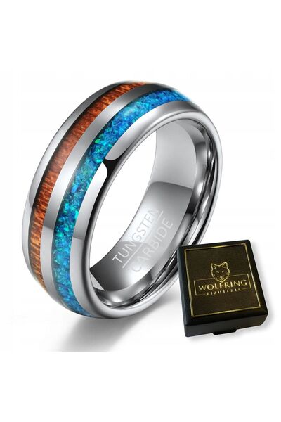 WOLFRING Inel de nuntă din tungsten EU25 US11