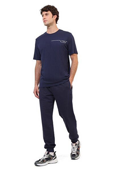 lumberjack Pantaloni de trening pentru bărbați, albastru marin MB CT107 JOGGER