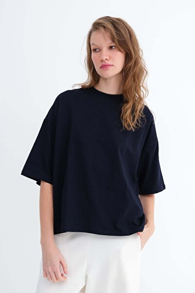 Addax Βασικό Χοντρό T-shirt P10493-W7