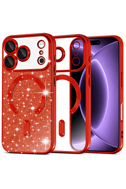 Techsuit Θήκη για iPhone 17 Pro/ iPhone 18 Pro, Πολυτελής με Γκλίτερ MagSafe,...