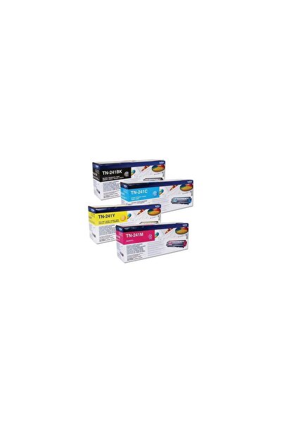 Brother Original set of 4 toner cartridges TN-241 BK/C/M/Y, CMYK, black 2,500...