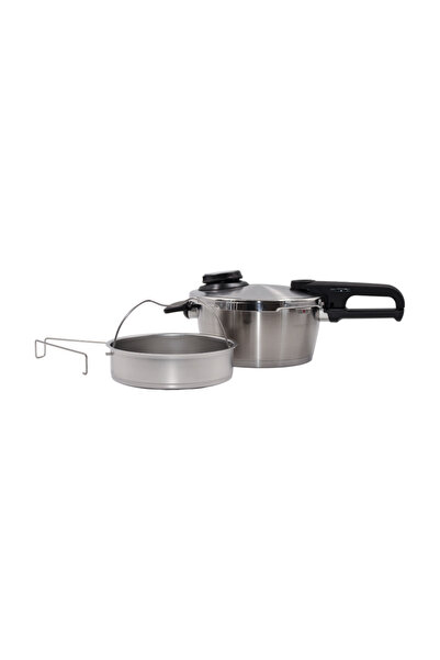 Fissler Vitavit Premium 622-412-03-070 Düdüklü Tencere 3,5 L + Buharda Pişirm...
