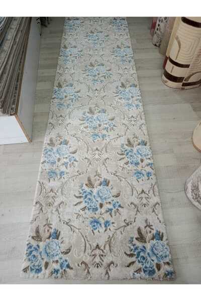 Tuna Halı FESTİVAL DİDİM 9832A MAVİ 80 X 300 ÖLÇÜLERİNDE YOLLUK HALI