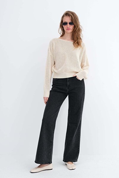 Addax Wide Leg Jean Pants Pn950