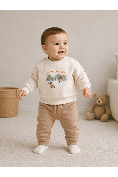 Caramell 6-24 Months Wild Shardonlu Double Set - Ecru