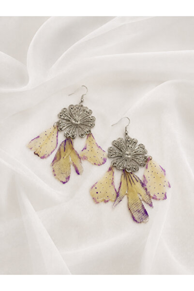 OEM Peony petal earrings 02432