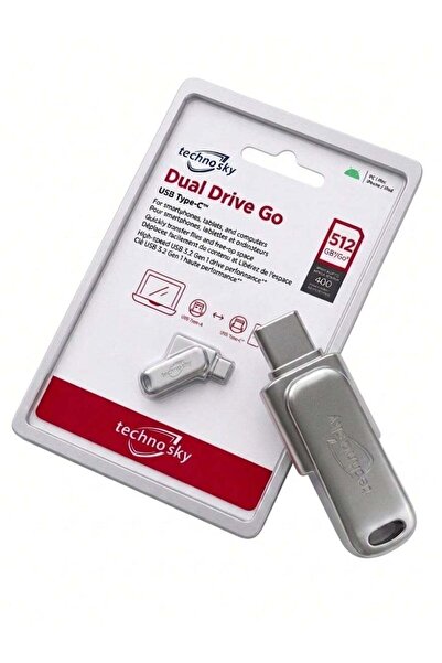 Techno Sky Ultra Dual Drive Go» USB-C Flash Drive 512GB