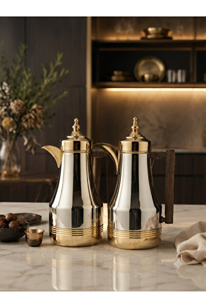 Generic Brand طقم ترامس شاي وقهوة
