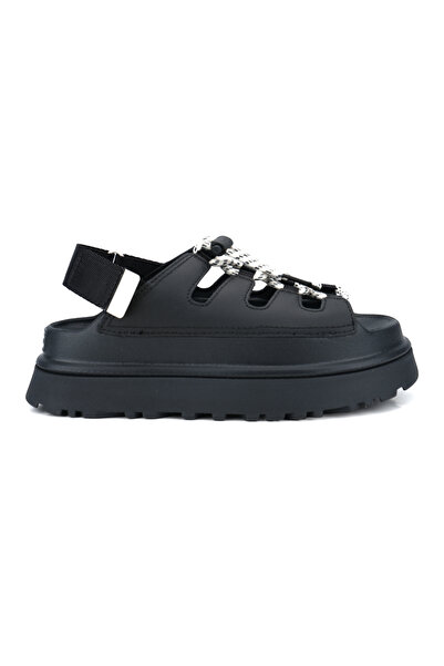 UGG Australia Goldenglow Toggle 1179370-BLK Kadın Sandalet Siyah