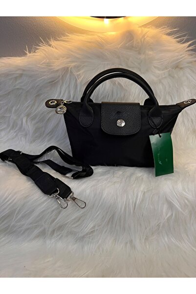 GK LUXURY & FASHION Women's Shoulder Bag Size S Black-Tan Waterproof
