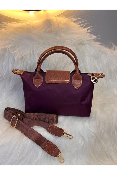 GK LUXURY & FASHION Women's Shoulder Bag Size S Black-Tan Waterproof