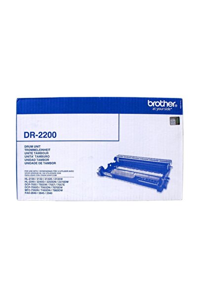 Brother Genuine DR-2200 Drum Unit, Black, Lifetime Up to 12,000 Pages