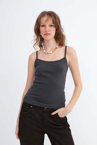 Addax Thin Strap Tank Top A1963