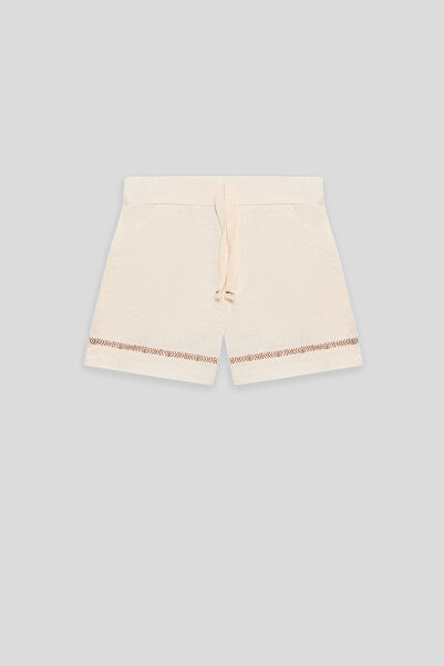 GB Baby Baby Boy Ecru Shorts