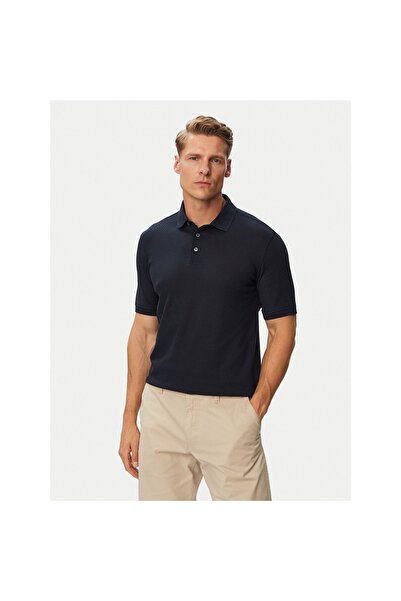 BUGATTI Tricouri polo - Bleumarin - Gât polo