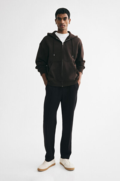 H&M Önü Kat İzli İnterlok Jogger Pantolon Regular Fit