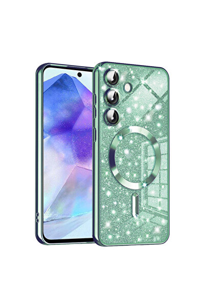 Techsuit Θήκη για Samsung Galaxy A55 5G, Πολυτελής με Γκλίτερ MagSafe, αντικρ...