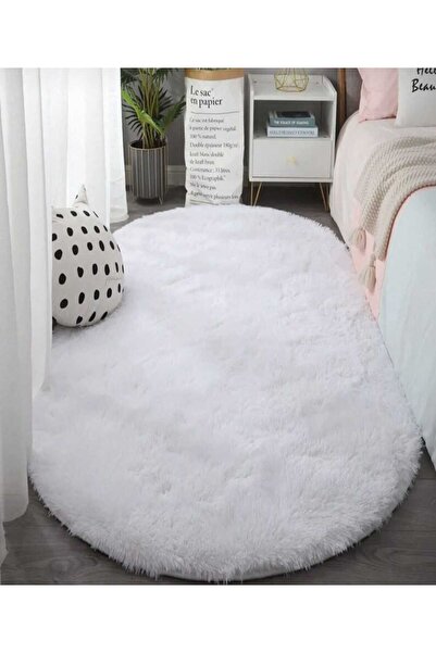 Movenza Carpet Oval Model Dekoratif Peluş Halı