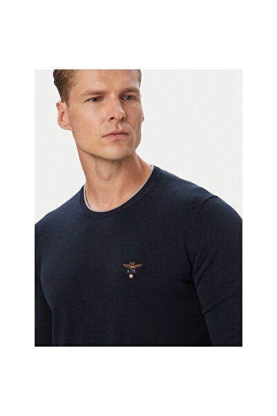 Aeronautica Militare Pulovere - Bleumarin