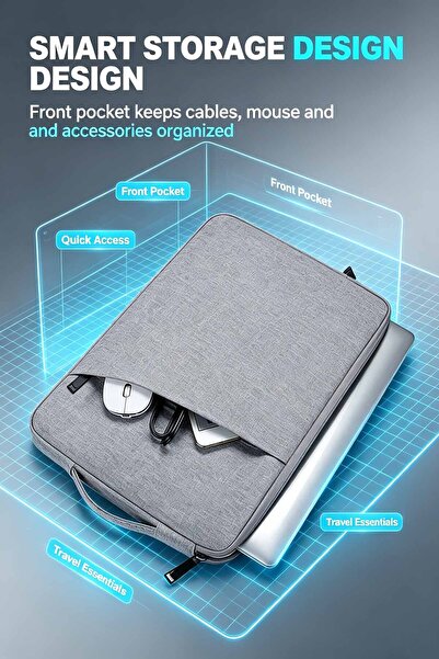 SAUDI STEPS Fashion Unique Shock Absorbing Laptop Sleeve, Durable Waterproof ...