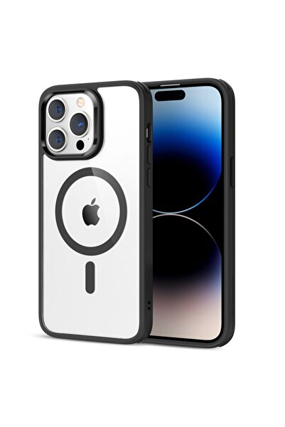 ESR Калъф за iPhone 14 Pro, Класически хибриден HaloLock, удароустойчив, черен