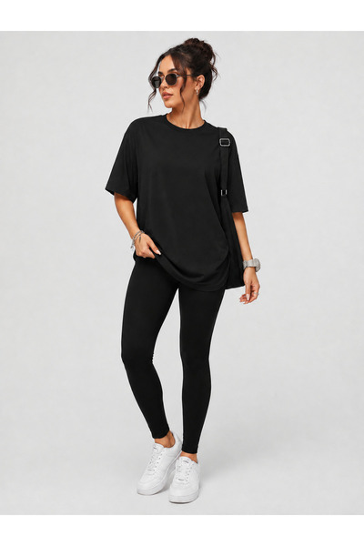 Mügerella EST.2026 Microfiber Recovery Tight-Fitting Leggings and 100% Cotton...