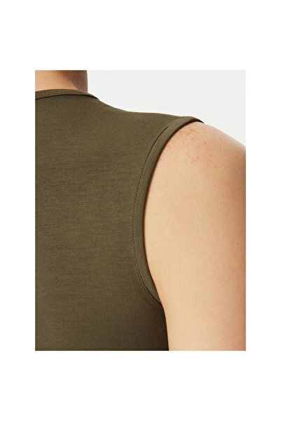 Guess Top de damă W6YP17K3881 Kaki