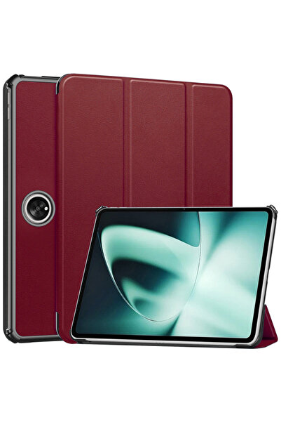 Techsuit FoldPro - OnePlus Pad - Κόκκινο, προστασία αντι-σπαστική