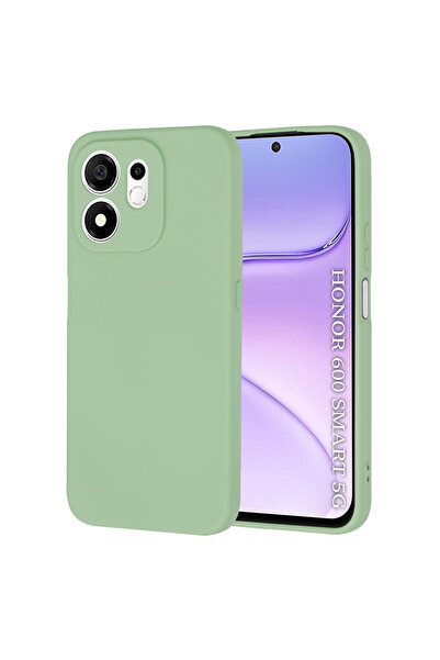 Techsuit Case for Honor 600 Smart, SoftFlex, shockproof, light green