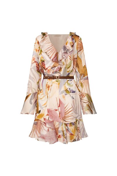 Guess Rochie de zi cu zi pentru femei W6YK35W2959 Multicoloră