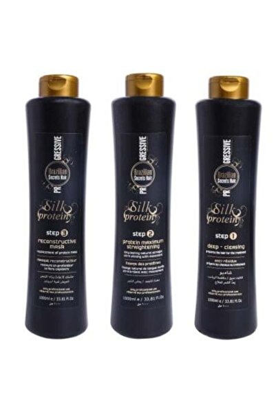 Brazilian Secrets Hair مجموعة بروتين الحرير البرازيلي للشعر من برازيليان سيكر...