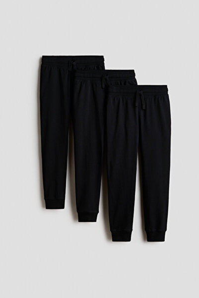 H&M 3'lü Pamuklu Jogger Pantolon