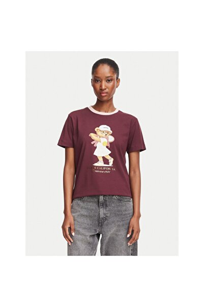 Guess Tricou de damă V6BI14K6742 Bordeaux