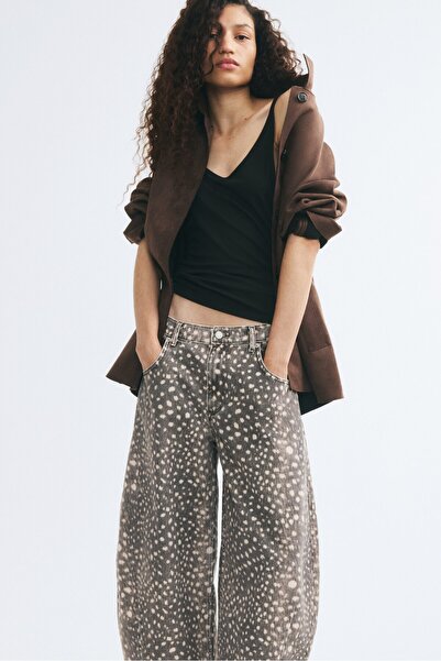 H&M Barrel Regular Waist Jeans