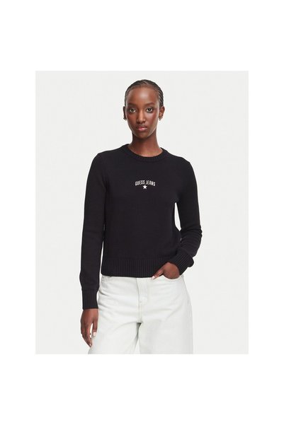 Guess Jeans Pulover de damă W6YR40Z1074 Negru
