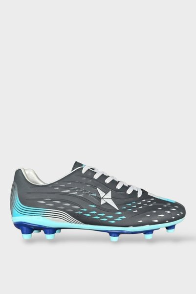 Jagulep Men's Tpu Sole Football Cleats Carpet Field Shoes Dark Blue - Turquoise