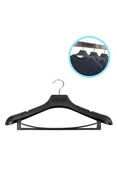 OEM Umeraș negru 44x25cm pentru costume și jachete