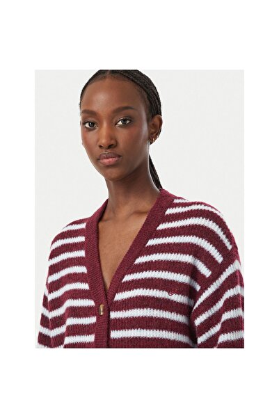 Roxy Cardigan de damă ERJSW03706 Bordeaux