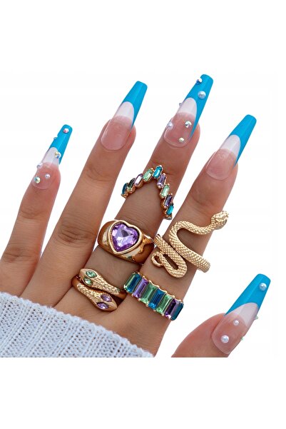 ITIMPORT Inele de argint - Multicolor