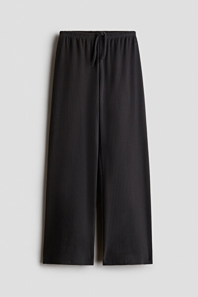 H&M Pamuklu ve Ribanalı Pijama Altı