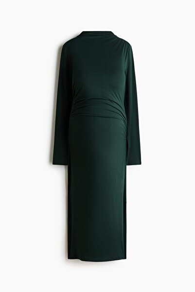H&M MAMA Bedene Oturan Modal Elbise