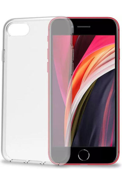 eSTUFF Infinite Πίσω Κάλυμμα Σιλικόνης Διαφανές (iPhone SE 2022/2020) Κωδικός...