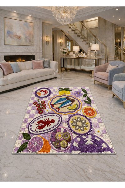 Rugs Modern Halı سجادة زخرفية حديثة منسوجة بنمط مختلط من SDT sdtamor1507