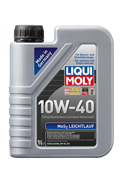 Liqui Moly Ulei motor Leichtlauf MOS2 10W40 2626, volum 1 litru, semi sintetic