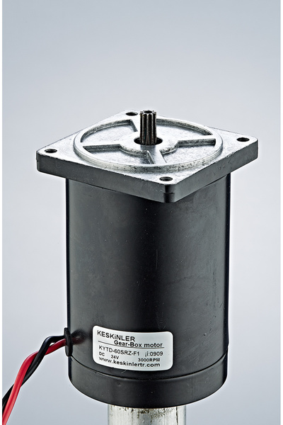 KESKİNLER 24V 3000 RPM DC Redüktörlü Motor (Kare Flanşlı)